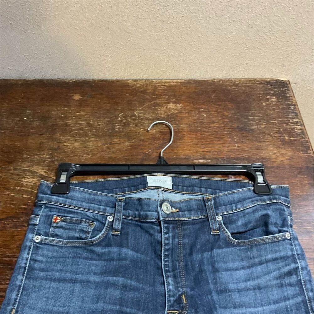 Hudson Nico Midrise Super Skinny Dark Wash Oracle Jeans Women's Size 25​​ - Picture 4 of 8